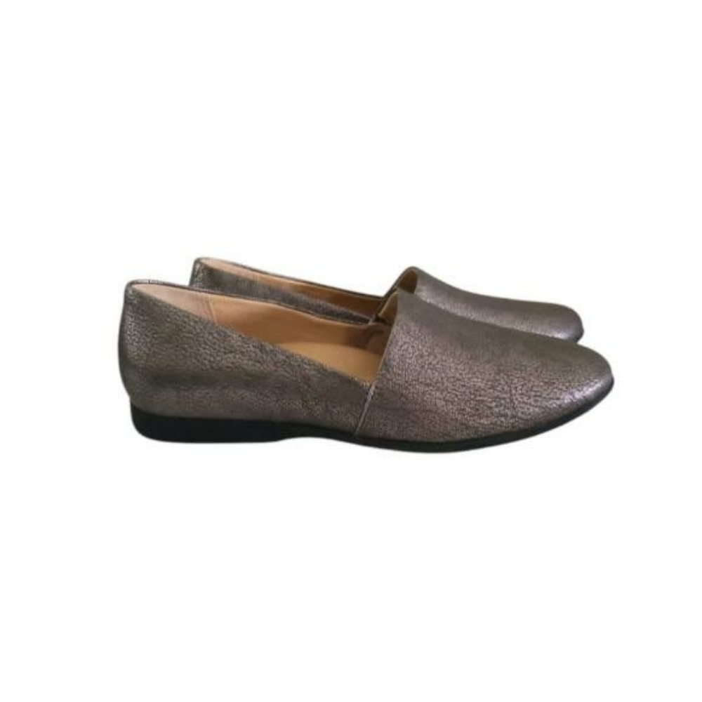 37 Dansko Larisa Leather Pewter Flat Loafer Casual Professional Nurse Women 7 - Picture 6 of 15